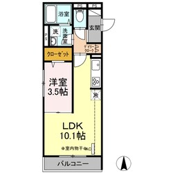 D-room浜町の物件間取画像